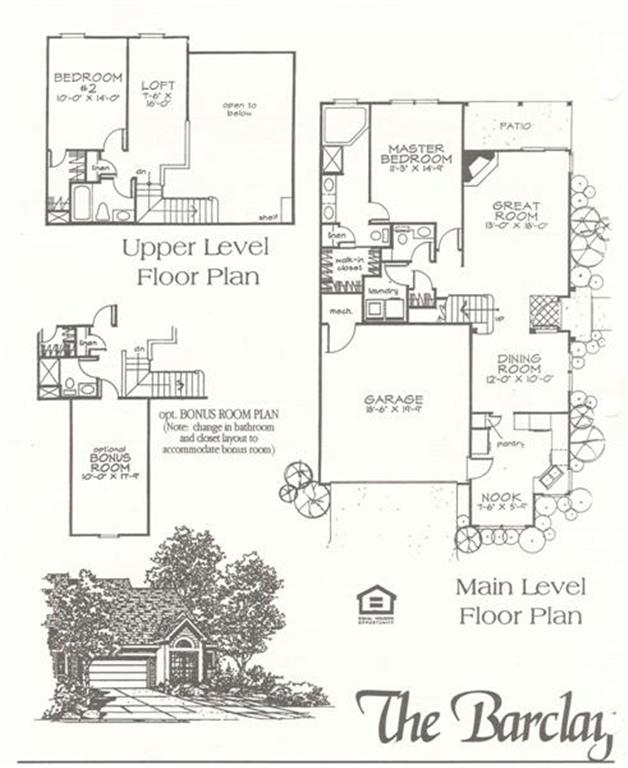 Barclay Floor Plan Springbrooke Condominiums